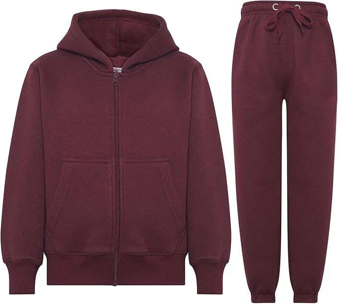 Man&Woman Grey Plain Tracksuit