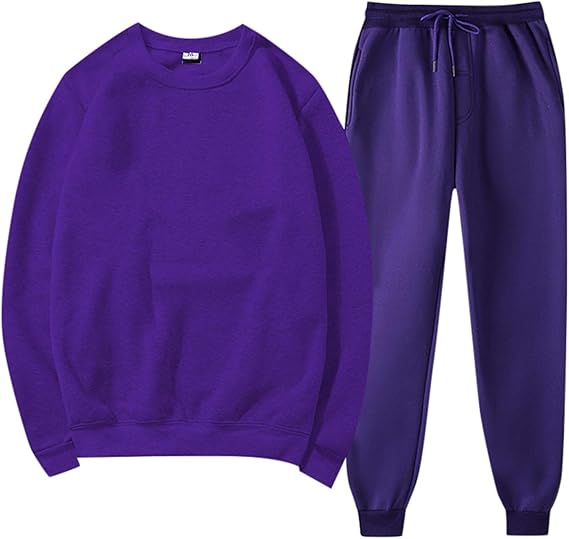 Two Piece Jogging Suit Simple Tracksuit